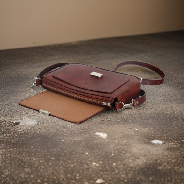 crossbody kožená kabelka HERMIA-classy - Image 2